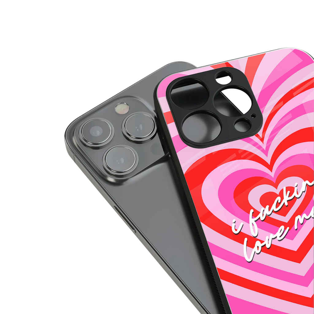 me first back phone cover | glass case for iphone 13