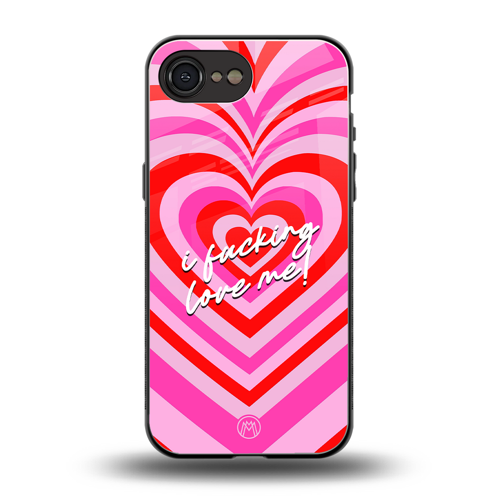 me first back phone cover | glass case for iphone 16e