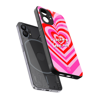 me first back phone cover | glass case for nothing phone 1