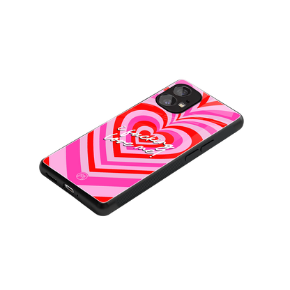 me first back phone cover | glass case for nothing phone 1