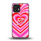me first back phone cover | glass case for nothing phone 2