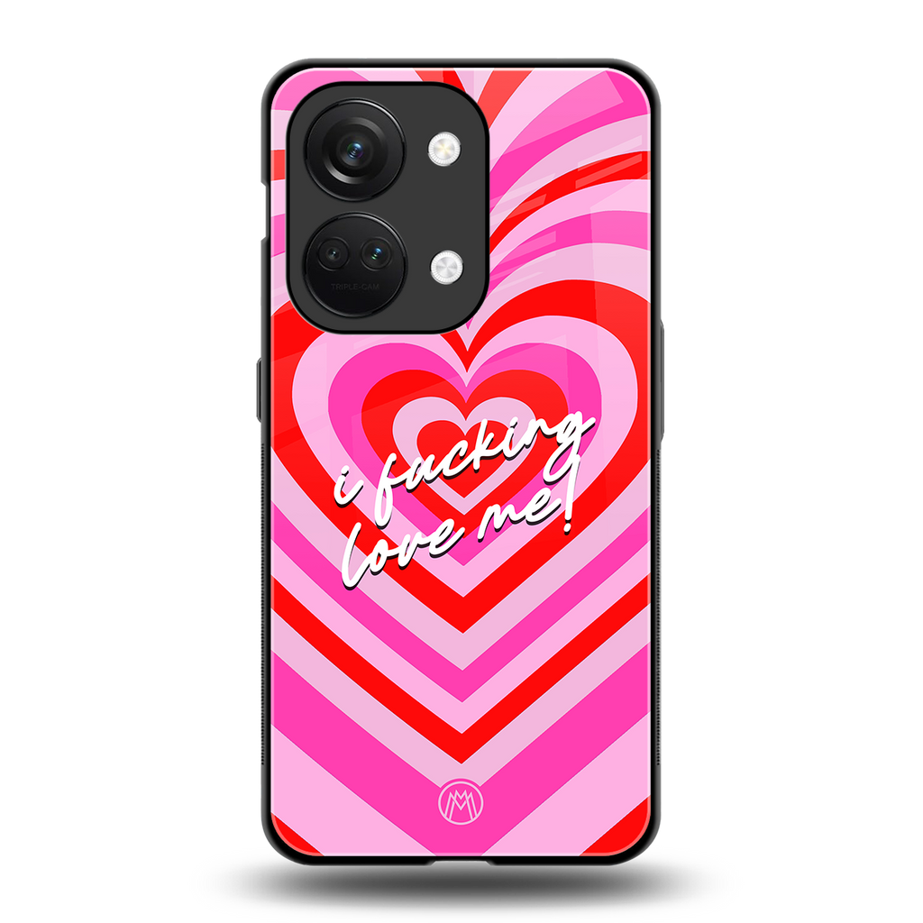 me first back phone cover | glass case for oneplus nord 3