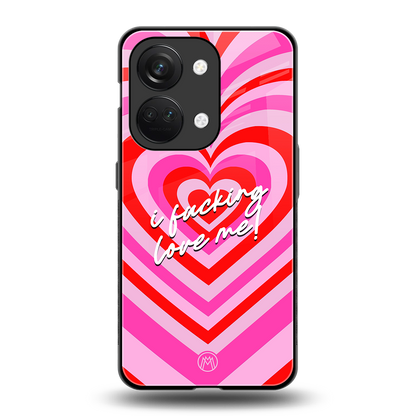 me first back phone cover | glass case for oneplus nord 3