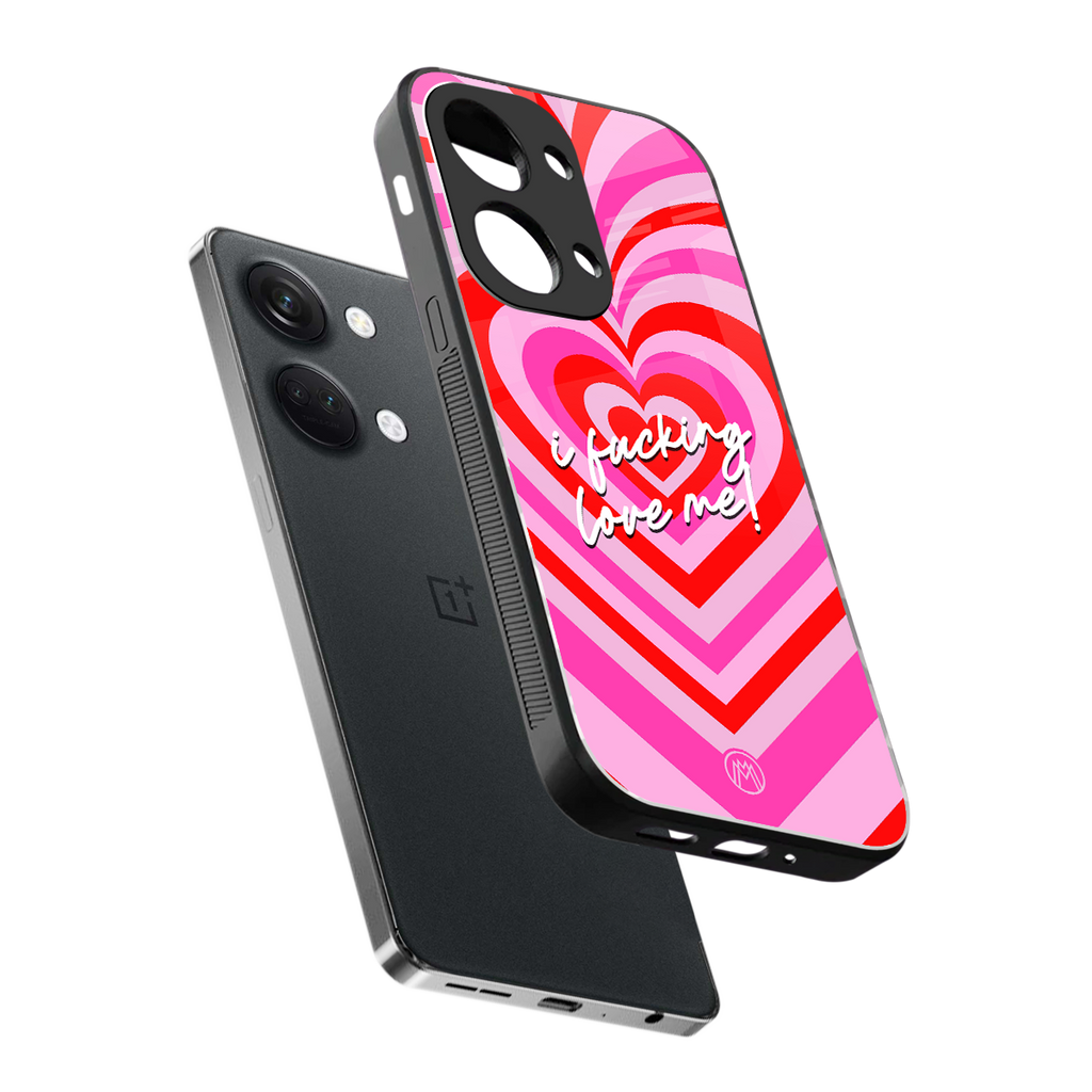 me first back phone cover | glass case for oneplus nord 3