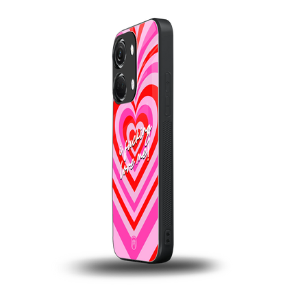 me first back phone cover | glass case for oneplus nord 3