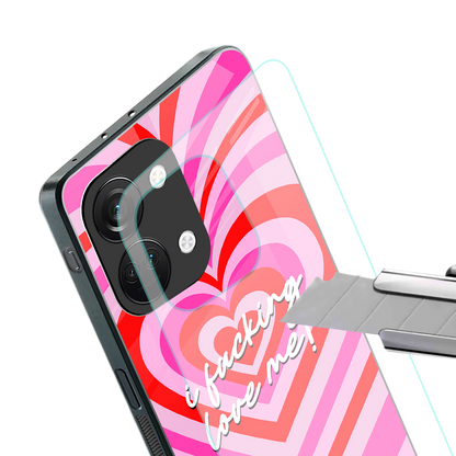 me first back phone cover | glass case for oneplus nord 3