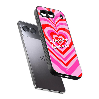 me first back phone cover | glass case for oneplus nord 4