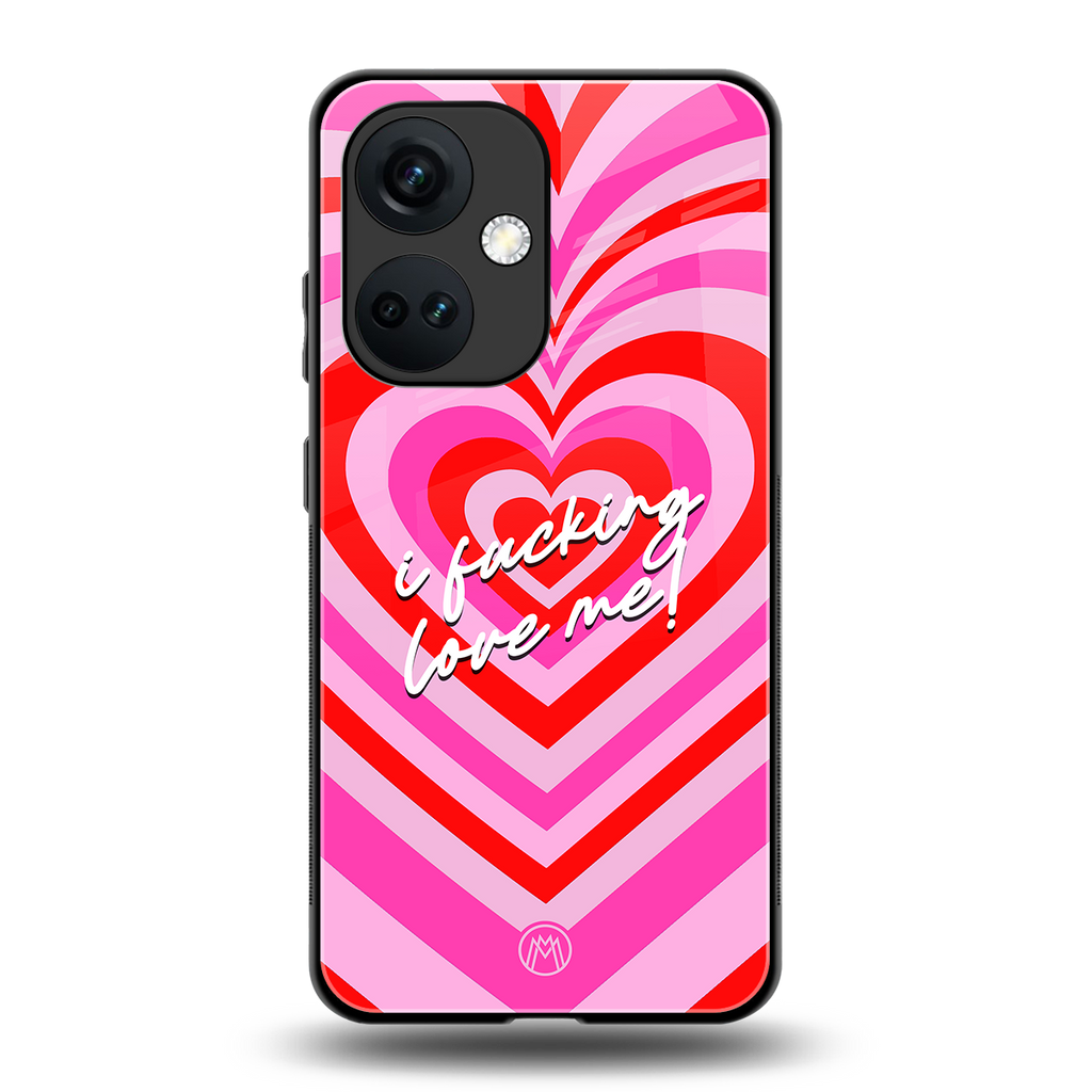 me first back phone cover | glass case for oneplus nord ce 3