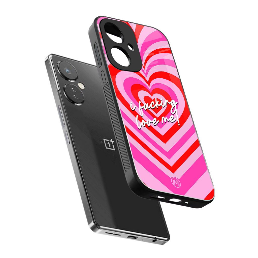 me first back phone cover | glass case for oneplus nord ce 3