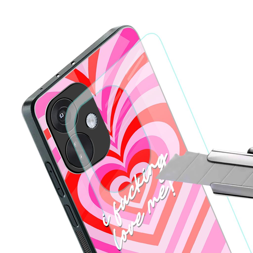 me first back phone cover | glass case for oneplus nord ce 3