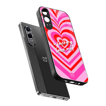me first back phone cover | glass case for oneplus nord ce 4 lite