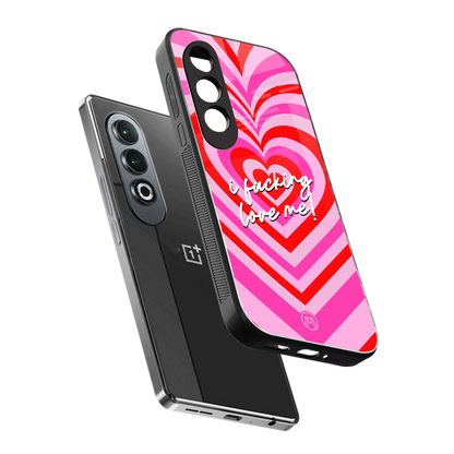 me first back phone cover | glass case for oneplus nord ce 4