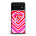 me first back phone cover | glass case for google pixel 6 pro