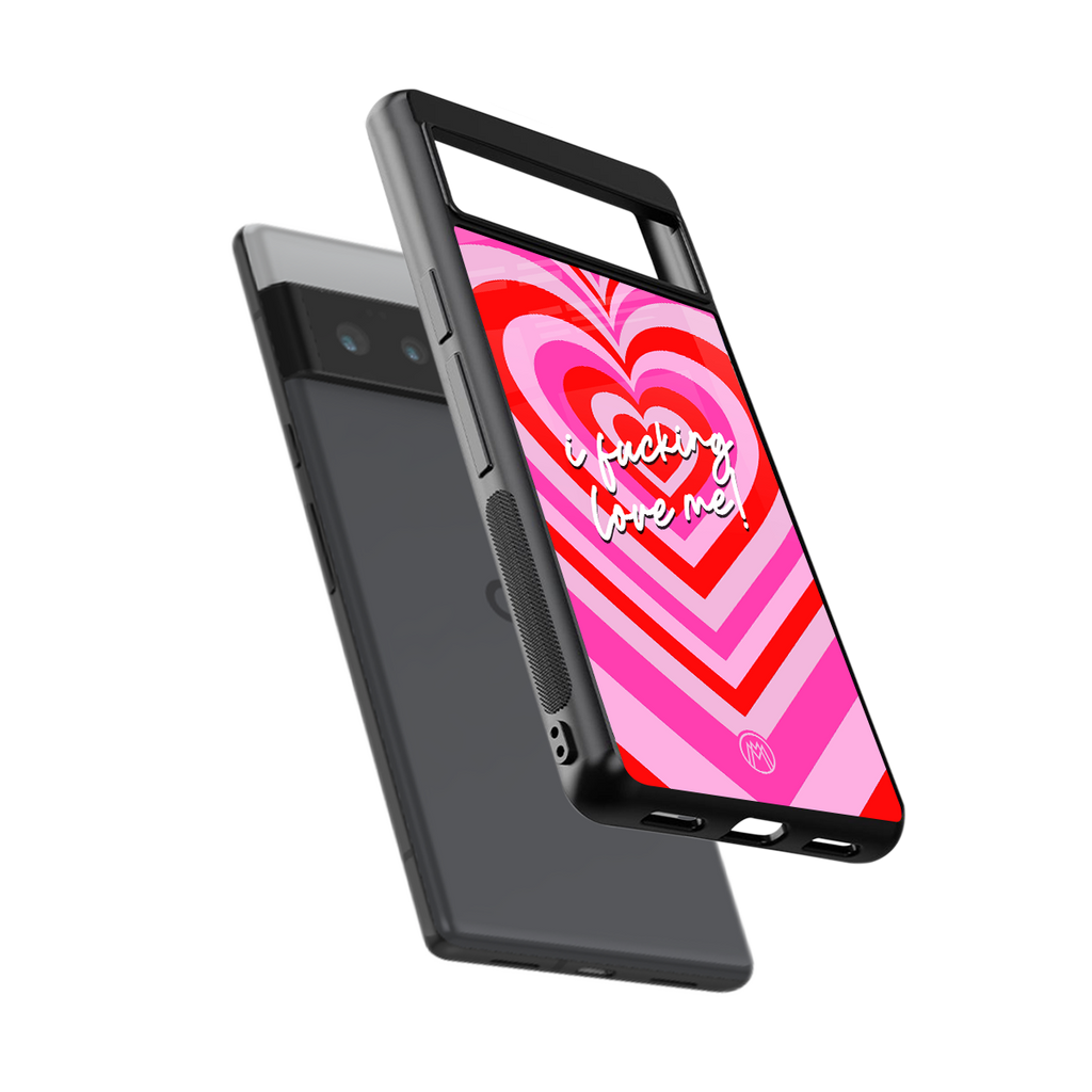 me first back phone cover | glass case for google pixel 6 pro