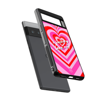 me first back phone cover | glass case for google pixel 6 pro