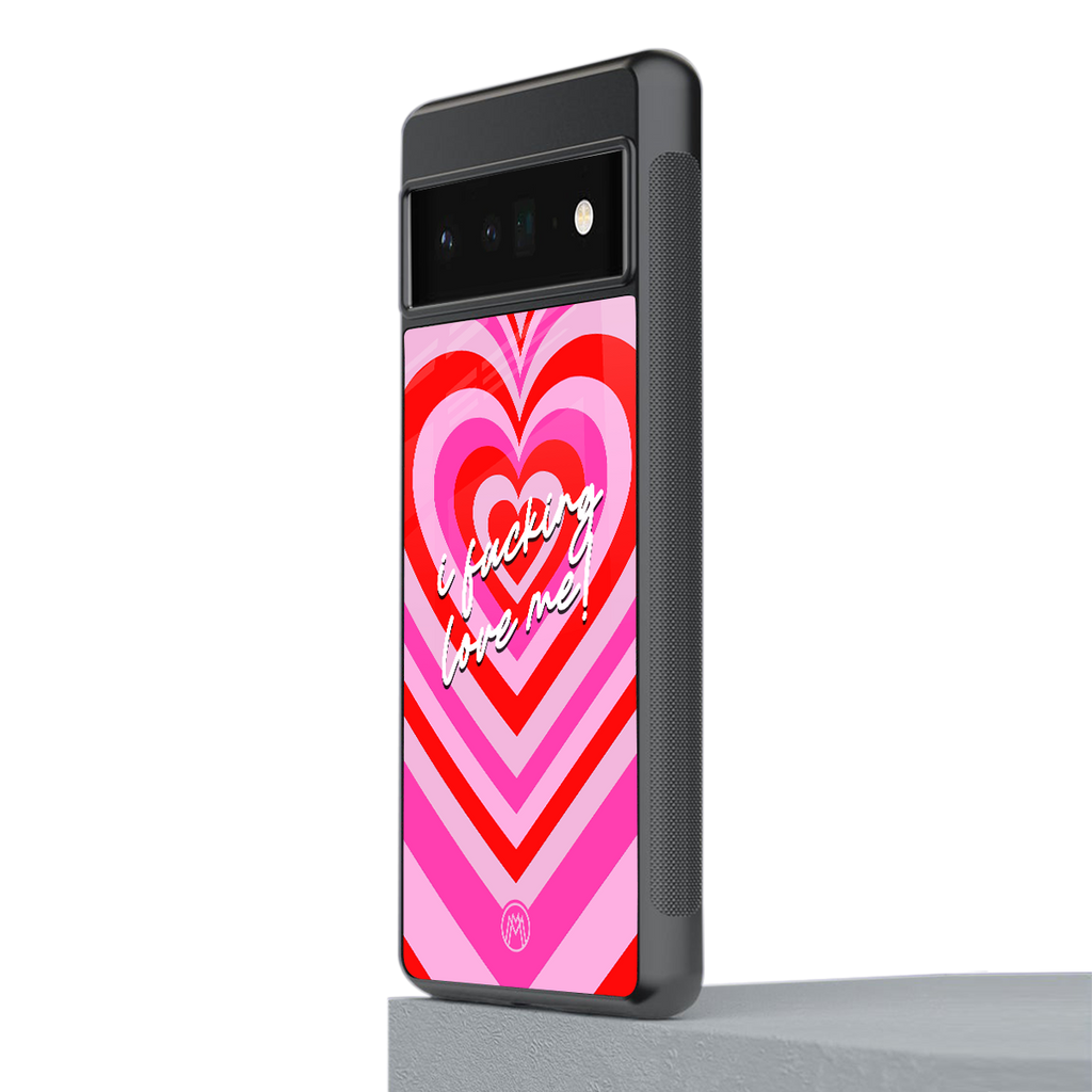 me first back phone cover | glass case for google pixel 6 pro