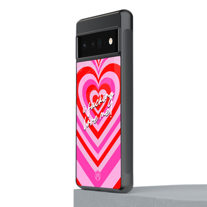 me first back phone cover | glass case for google pixel 6 pro