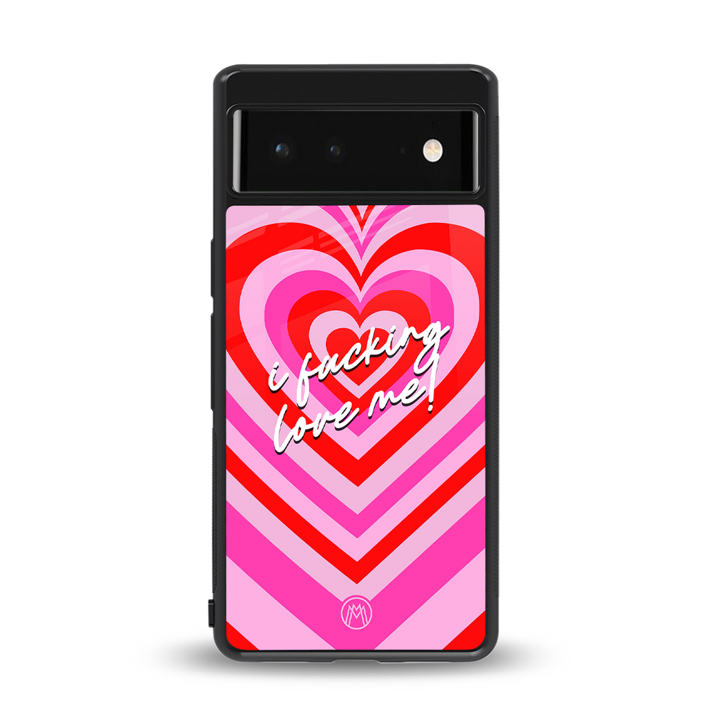 me first back phone cover | glass case for Google Pixel 6A