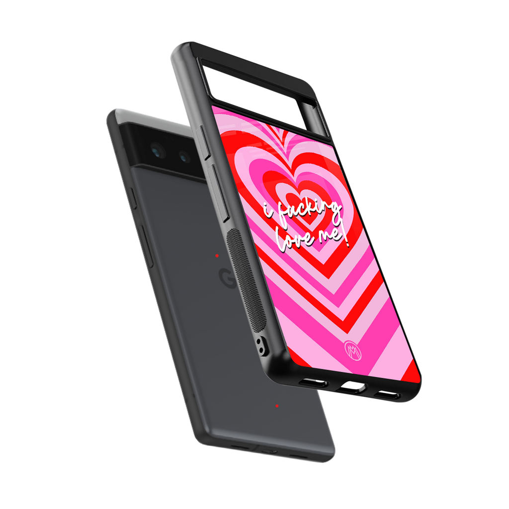 me first back phone cover | glass case for google pixel 6