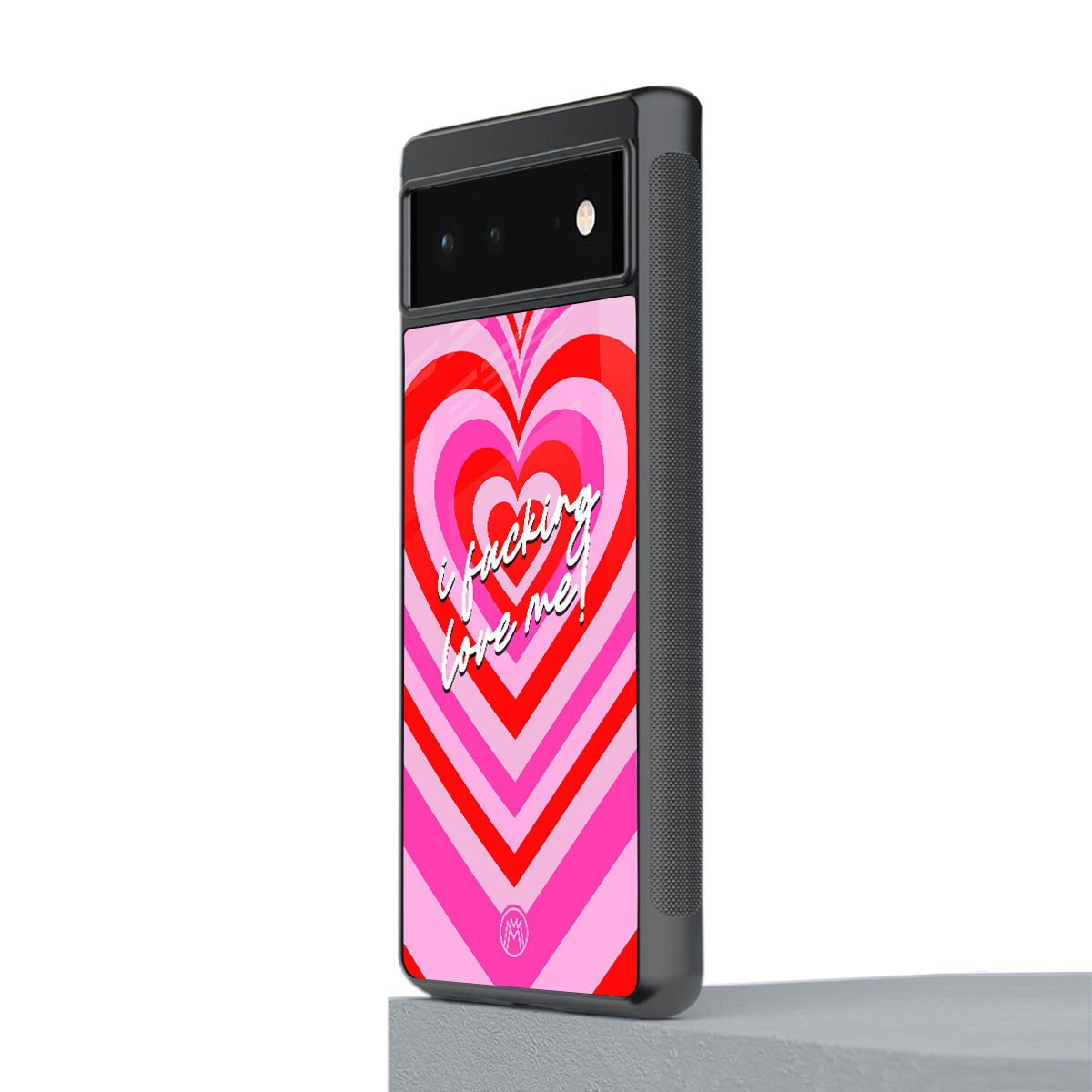 me first back phone cover | glass case for Google Pixel 6A