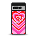 me first back phone cover | glass case for google pixel 7 pro