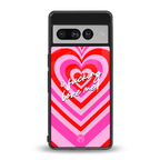 me first back phone cover | glass case for google pixel 7 pro