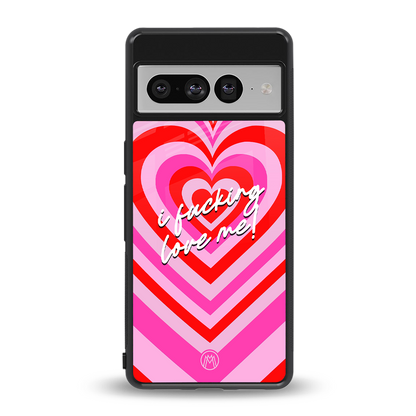 me first back phone cover | glass case for google pixel 7 pro