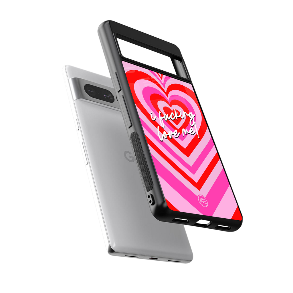 me first back phone cover | glass case for google pixel 7 pro
