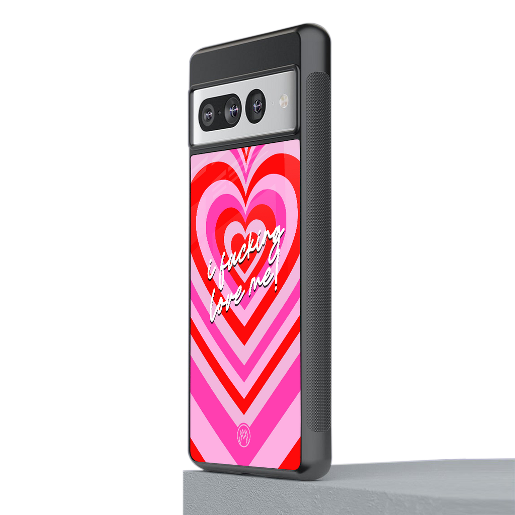 me first back phone cover | glass case for google pixel 7 pro