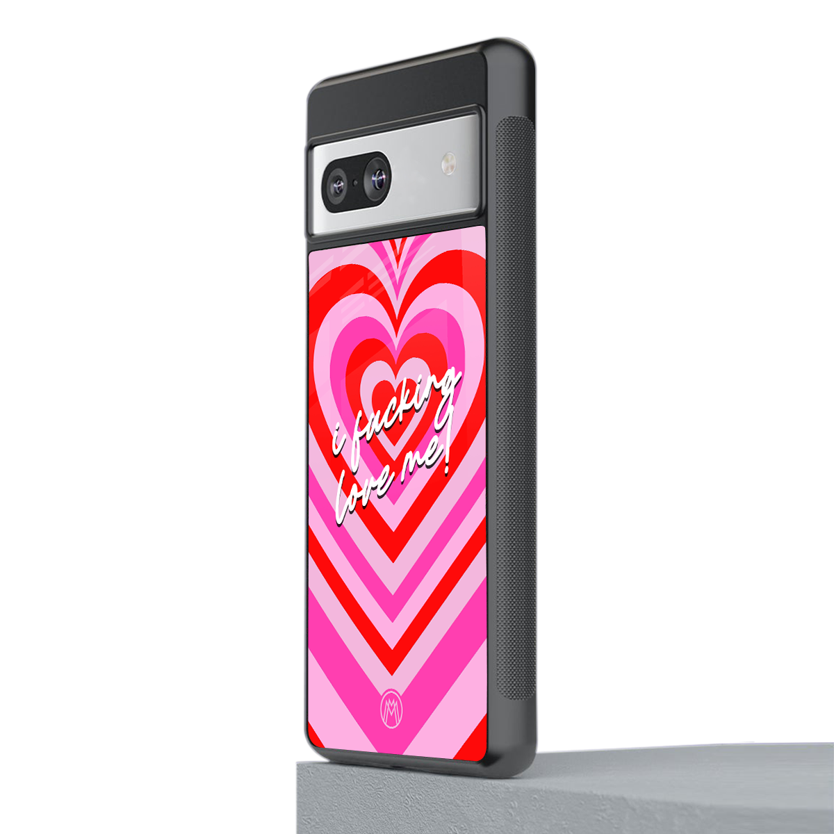 me first back phone cover | glass case for Google Pixel 7A