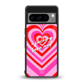 me first back phone cover | glass case for google pixel 8 pro