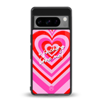 me first back phone cover | glass case for google pixel 8 pro