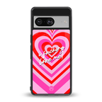 me first back phone cover | glass case for Google Pixel 8