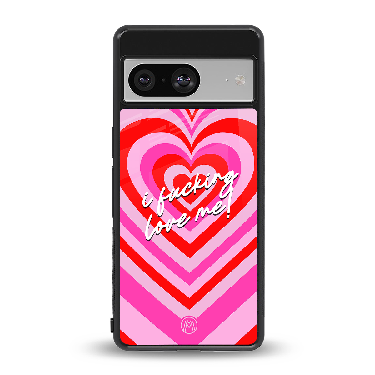 me first back phone cover | glass case for Google Pixel 8