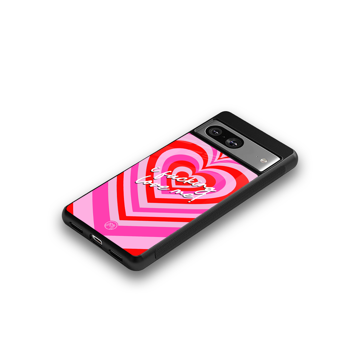 me first back phone cover | glass case for Google Pixel 8
