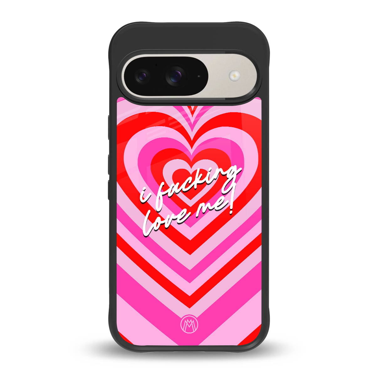 me first back phone cover | glass case for google pixel 9