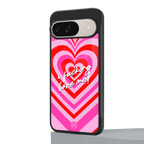 me first back phone cover | glass case for google pixel 9