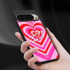 me first back phone cover | glass case for google pixel 9 pro
