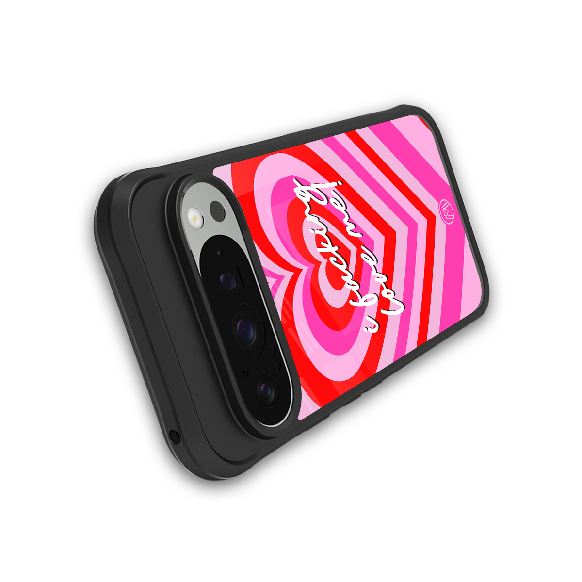 me first back phone cover | glass case for google pixel 9 pro xl