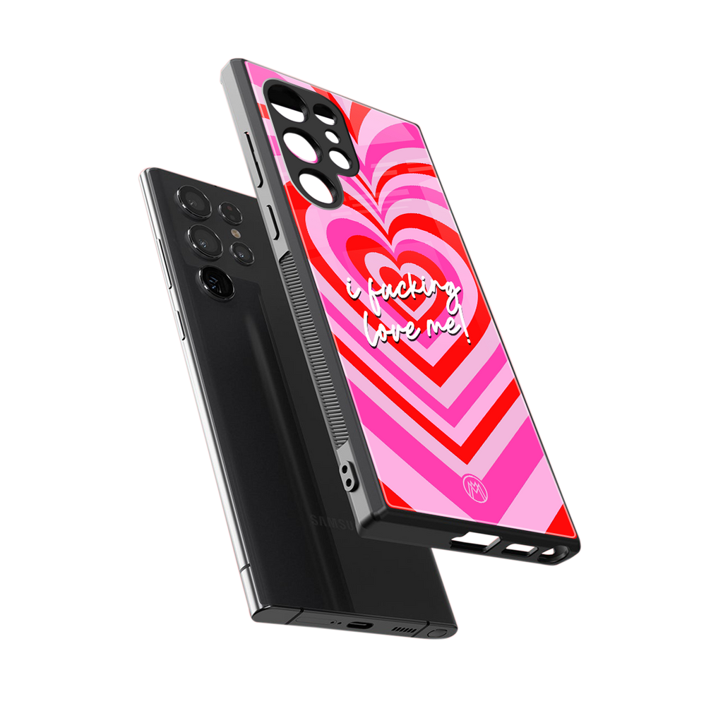 me first back phone cover | glass case for samsung galaxy s24 ultra