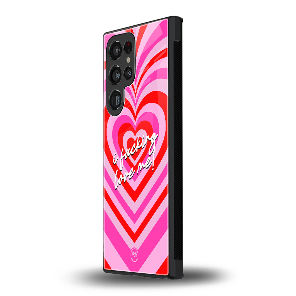 me first back phone cover | glass case for samsung galaxy s23 ultra