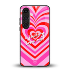 me first back phone cover | glass case for samsung galaxy s25 plus