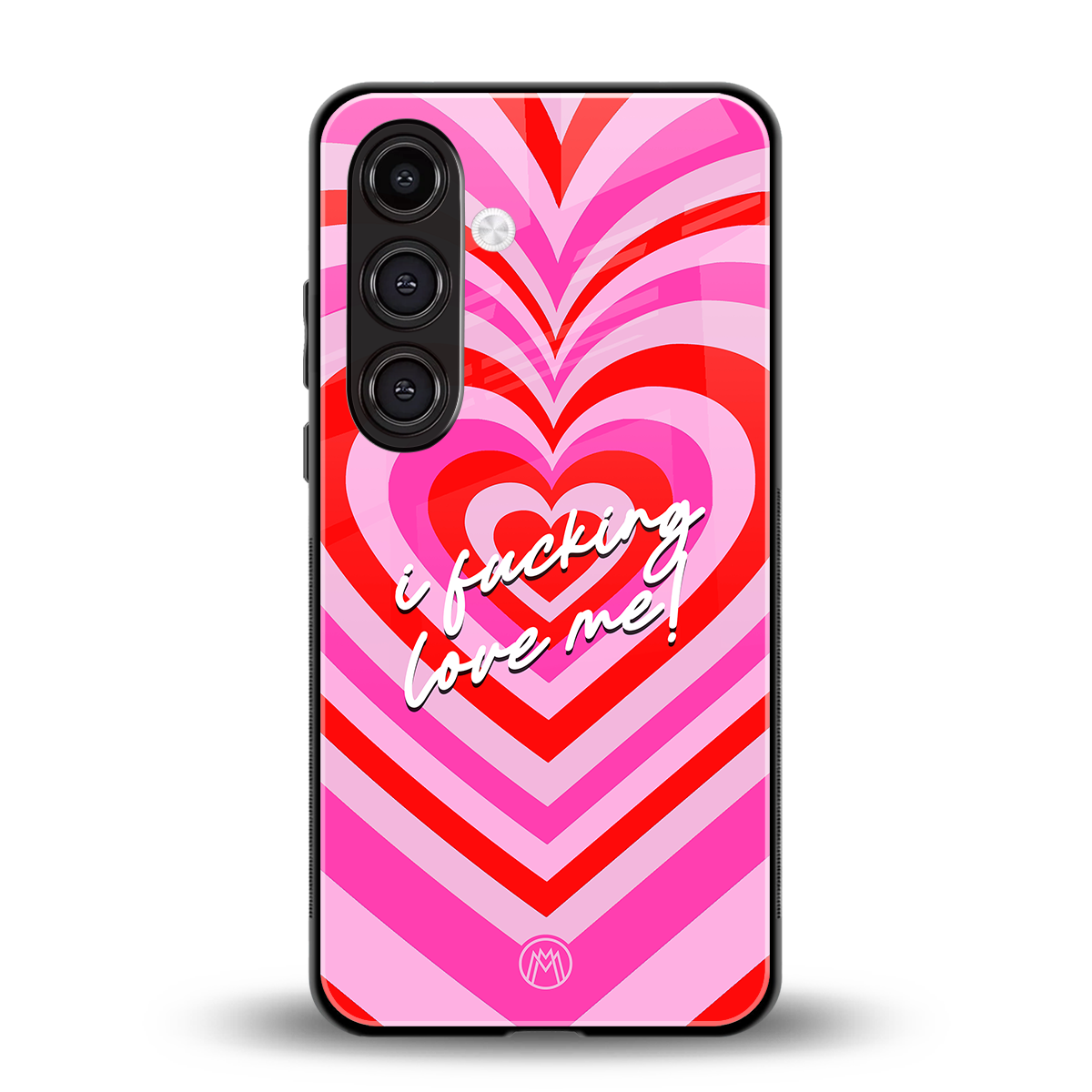me first back phone cover | glass case for samsung galaxy s25