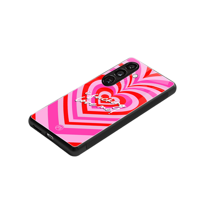 me first back phone cover | glass case for samsung galaxy s25 plus