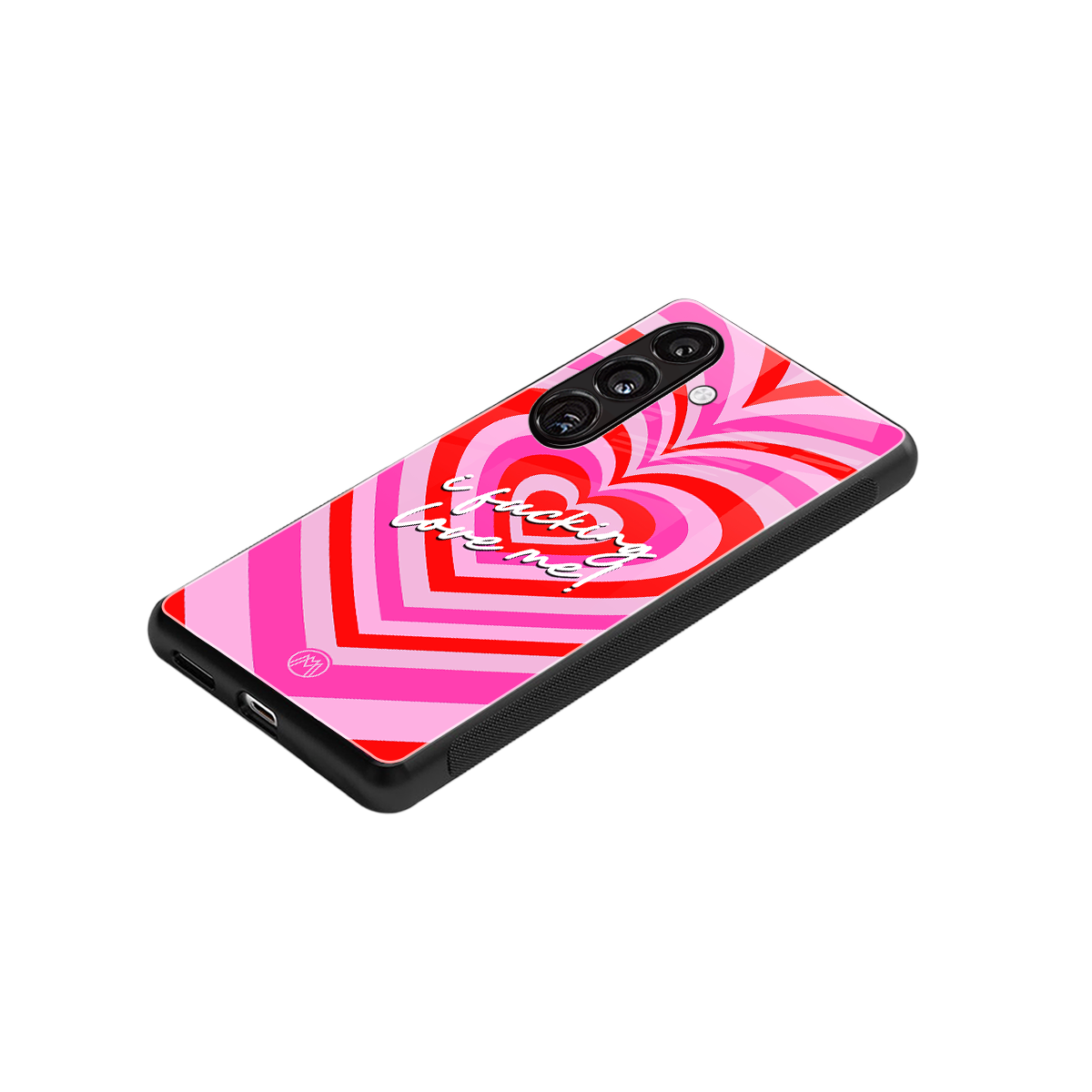 me first back phone cover | glass case for samsung galaxy s25