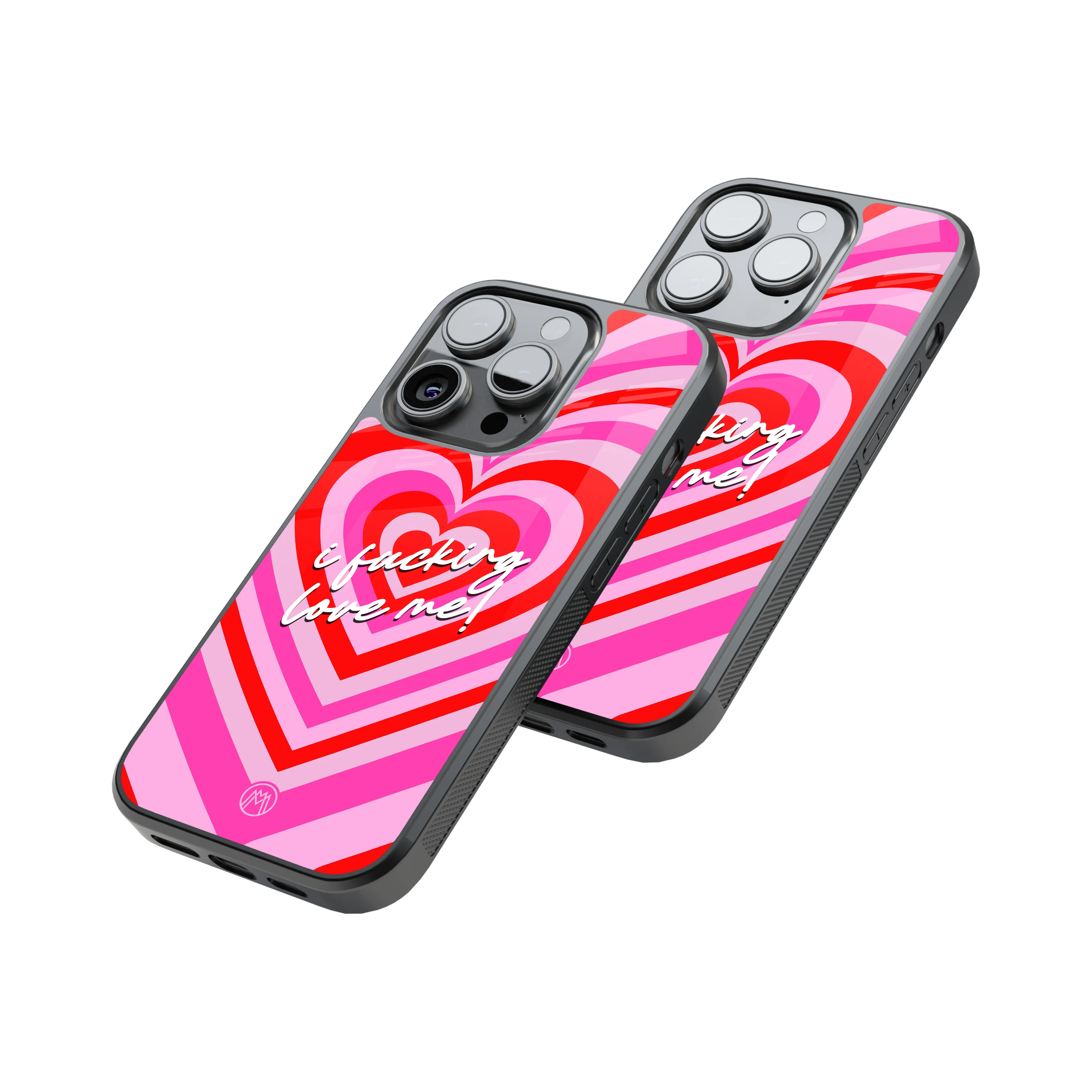 Protective Glass Back Phone Case Compatible with iPhone, Samsung, OnePlus, Pixel & More