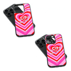 Trendy Glass Back Mobile Case for iPhone, Samsung, Redmi, OnePlus, Google Pixel, Motorola