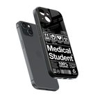 medical student back phone cover | glass case for iphone 13 mini