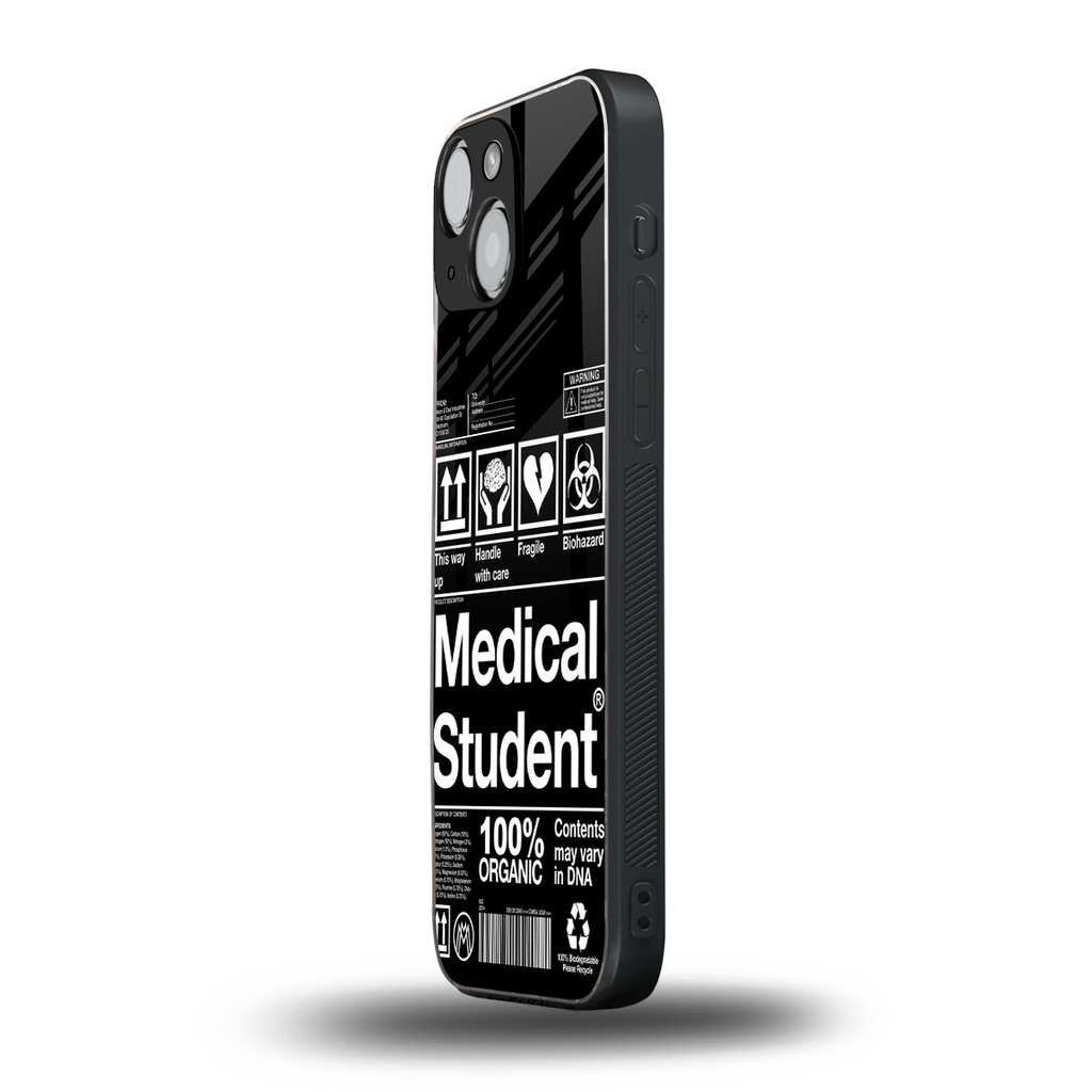 medical student back phone cover | glass case for iphone 13 mini