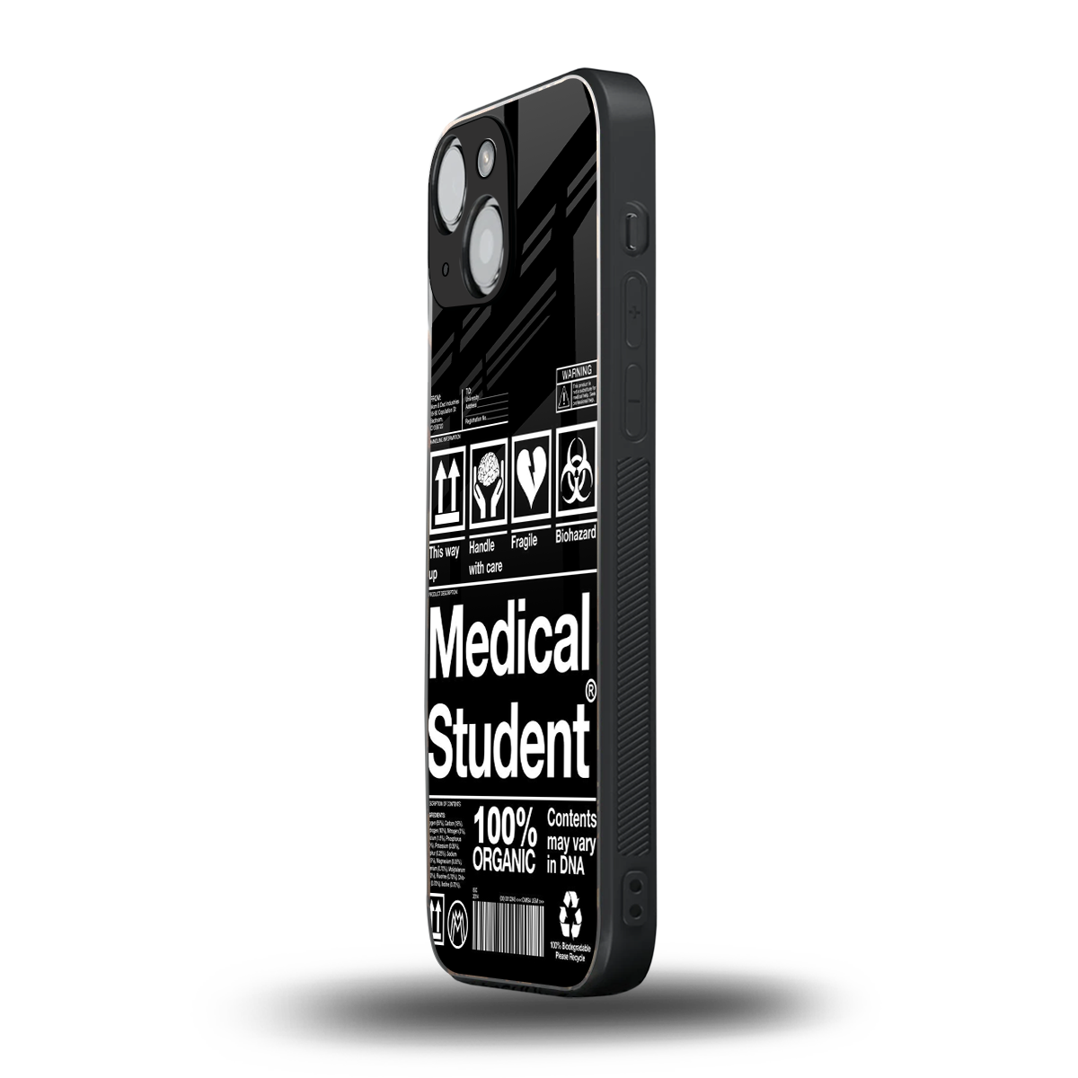 medical student back phone cover | glass case for iphone 13 mini